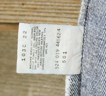 501ブルー W33/34 [TW250] Levis 501-0000 80s USA製 ナイロンフット ...