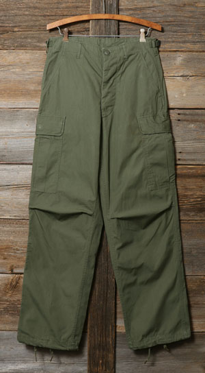 カーゴパンツ [CP851] US ARMY ファティーグパンツ 3rd ノンリップ 60s