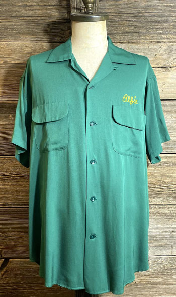ボーリング [GR615] The Master Bowler ボウリングシャツ 50s USA製 ...